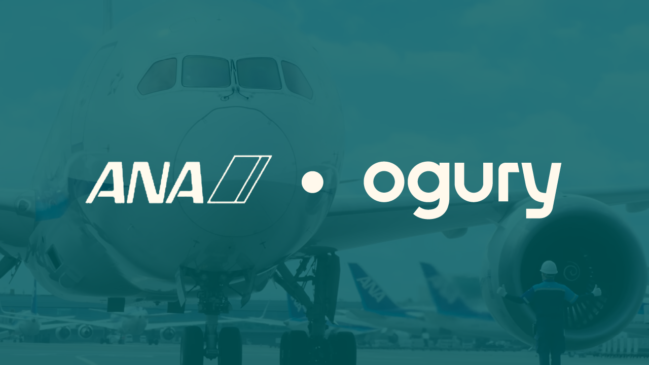 他を圧倒する成果 : OguryのペルソナターゲティングによりANAが大きな成果を達成